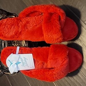 NWT Fluffy Slippers